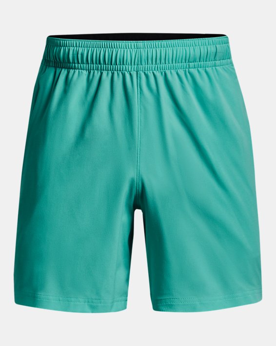 Men's UA Woven 7" Shorts, Green, pdpMainDesktop image number 7